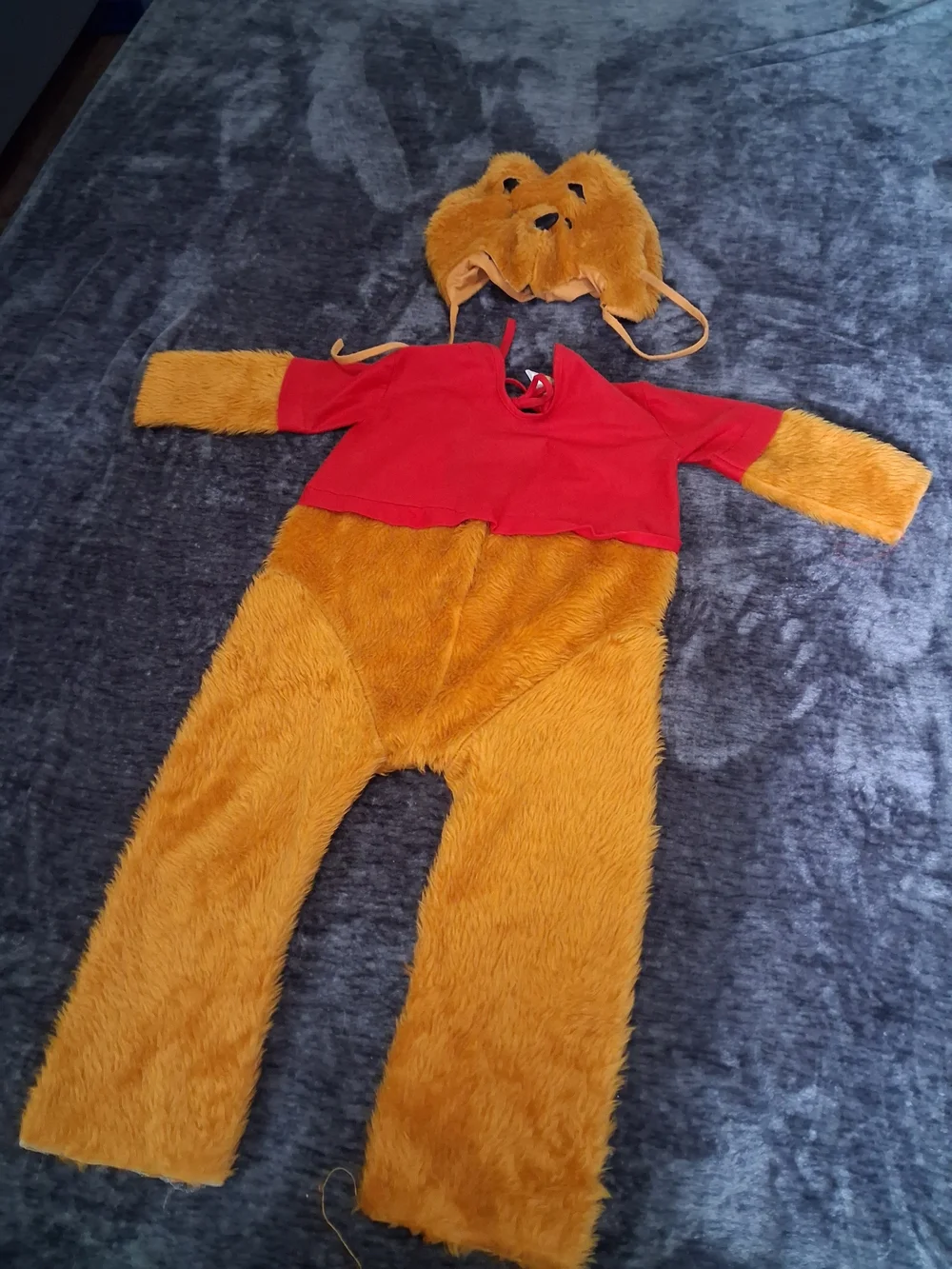 Vintage Disney Winnie the Pooh Halloween 2pc Costume Kids S (4-6)